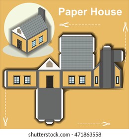 Paper House Template