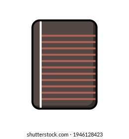 Icono de papel. Icono de línea de pila de documentos, símbolo de vector de contorno, pictograma de estilo lineal aislado. Símbolo, ilustración del logotipo. Trazo editable. Hoja de papel en línea. Caricatura de papel. Icono.