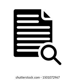 Paper icon collection in outlined or line art style, editable stroke vector
