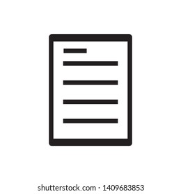 paper icon design logo template