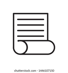 paper icon design template vector