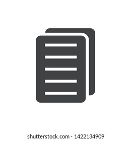 paper icon design, vector eps10