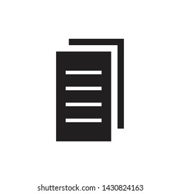 paper icon design, vector eps10