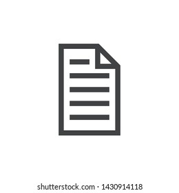 paper icon design, vector eps10