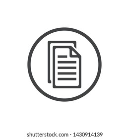 paper icon design, vector eps10