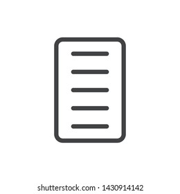 paper icon design, vector eps10
