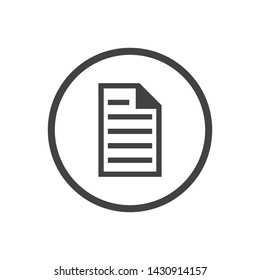 paper icon design, vector eps10