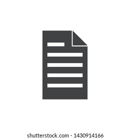 paper icon design, vector eps10