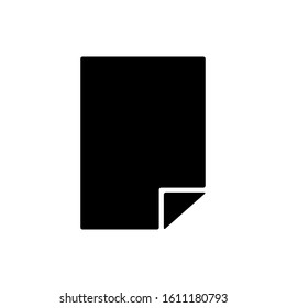 paper icon design vector template