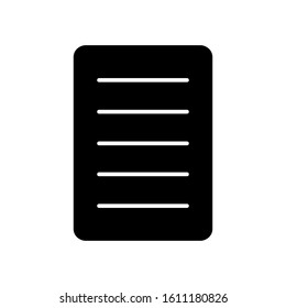 paper icon design vector template