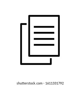 paper icon design vector template