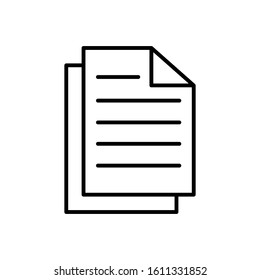 paper icon design vector template