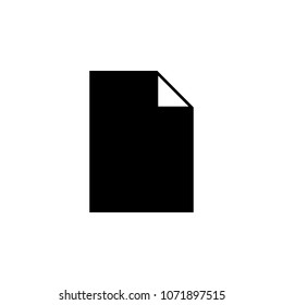 paper icon. Element of minimalistic icon for mobile concept and web apps. Signs and symbols collection icon for websites, web design, mobile app on white background