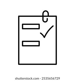 Icono de papel logotipo plano aislado símbolo