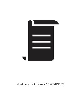 Paper icon graphic design template vector illustration