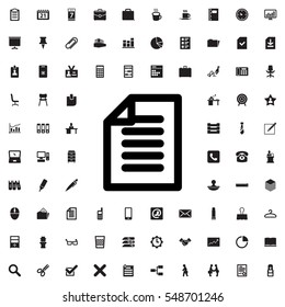paper icon illustration isolated vector sign symbol