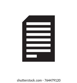 paper icon illustration isolated vector sign symbol