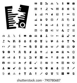 Paper icon illustration isolated vector sign symbol. editable company icons vector set.