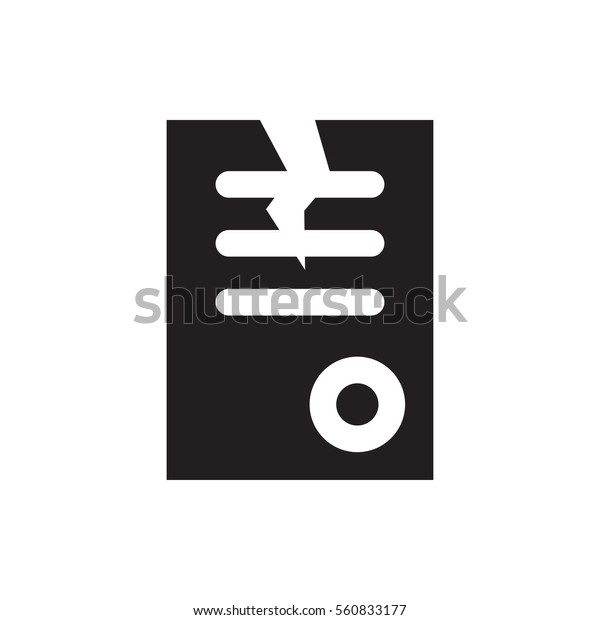 paper icon\
illustration isolated vector sign\
symbol