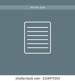 paper icon illustration vector