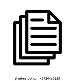 Vektordesign-Vorlage für Papiersymbol