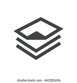 paper icon and Logo design