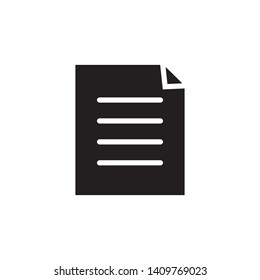 paper icon logo design template