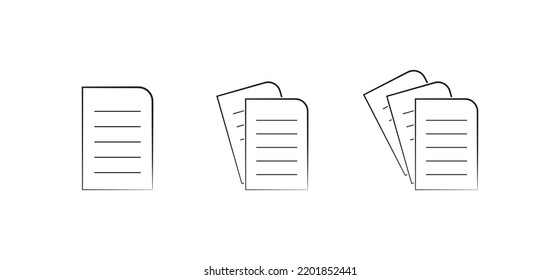 icono de papel sobre fondo blanco	