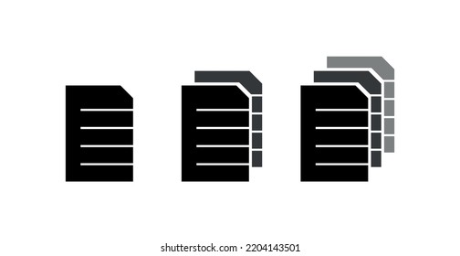 icono de papel sobre fondo blanco	