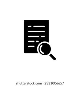icono de papel diseño simple en fondo blanco