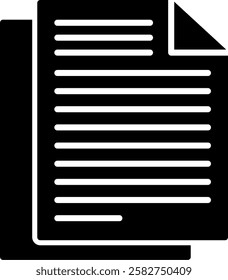 Paper Icon Symbol Art Sign