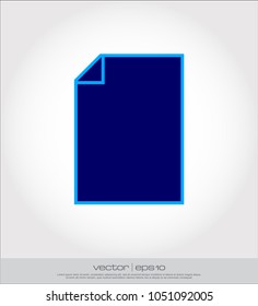 paper icon template