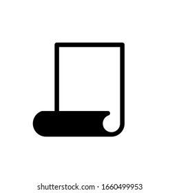 Paper Icon In Trendy  Design Vector Eps 10