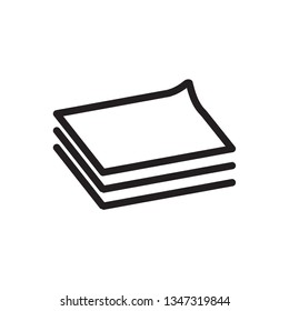 paper icon vector