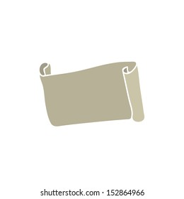 Paper icon. Vector art