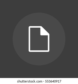 paper icon vector, can be used for web and mobile design