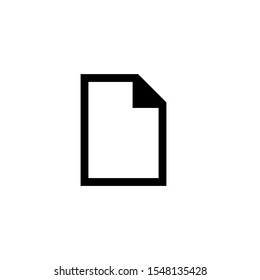 Paper Icon Vector Design Symbol