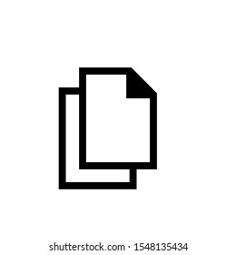 Paper Icon Vector Design Symbol