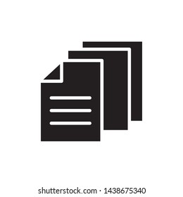 paper icon vector design template