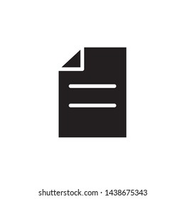 paper icon vector design template