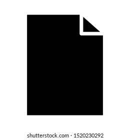 Paper icon vector design template