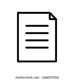 Paper icon vector design template ilustration