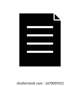 Paper icon vector design template ilustration