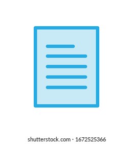 Paper icon vector design template ilustration