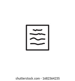 Paper Icon Vector Design Template