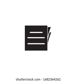 Paper Icon Vector Design Template