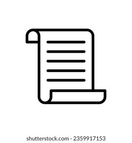 paper icon vector design template simple and clean