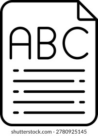 Paper Icon Vector Element line icon design vector icons