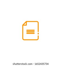 Paper Icon, Vector File, Professional Design, Paper, Icon