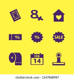 paper icon. paper vector icons set calendar february, holy quran, paper clip and sale